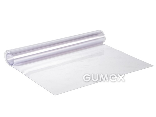 Kurzwarenfolie 849, 0,3mm, Breite 1300mm, 65°ShD, PVC, +5°C/+40°C, transparent, 